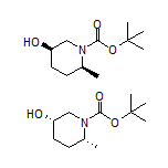 顺式-1-Boc-5-羟基-2-甲基哌啶