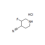 3-氟哌啶-4-甲腈盐酸盐