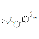 (S)-4-(1-Boc-3-哌啶基)苯甲酸