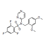 N-(2,4-二甲氧基苄基)-2,4,6-三氟-N-(4-嘧啶基)苯磺酰胺