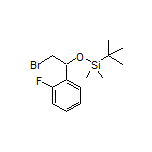 [2-溴-1-(2-氟苯基)乙氧基](叔丁基)二甲基硅烷