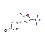 5-(4-氯苯基)-1-甲基-3-(三氟甲基)-1H-吡唑