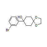 8-(3-溴苯基)-1,4-二氧杂螺[4.5]癸烷-8-醇