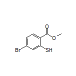 4-溴-2-巯基苯甲酸甲酯