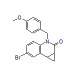 6-溴-3-(4-甲氧基苄基)-3,7b-二氢-1H-环丙并[c]喹啉-2(1aH)-酮