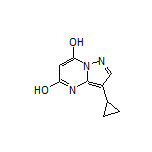 3-环丙基吡唑并[1,5-a]嘧啶-5,7-二醇