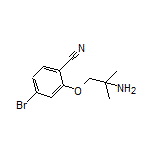 2-(2-氨基-2-甲基丙氧基)-4-溴苯腈