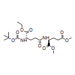(S)-2-[(S)-4-(Boc-氨基)-5-乙氧基-5-氧代戊酰氨基]戊二酸二甲酯