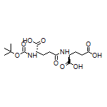 (S)-2-[(S)-4-(Boc-氨基)-4-羧基丁酰氨基]戊二酸