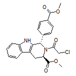 (1S,3R)-2-(2-氯乙酰基)-1-[4-(甲氧基羰基)苯基]-2,3,4,9-四氢-1H-吡啶并[3,4-b]吲哚-3-甲酸甲酯