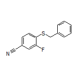 4-(苄硫基)-3-氟苯腈