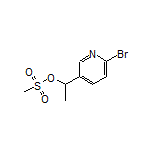 甲磺酸[1-(6-溴-3-吡啶基)乙基]酯