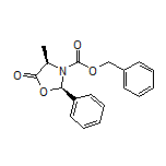 (2R,4R)-3-Cbz-4-甲基-2-苯基噁唑烷-5-酮