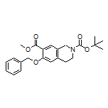 6-(苄氧基)-2-Boc-1,2,3,4-四氢异喹啉-7-甲酸甲酯