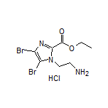 1-(2-氨基乙基)-4,5-二溴-1H-咪唑-2-甲酸乙酯盐酸盐