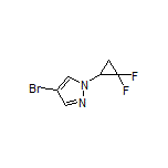 4-溴-1-(2,2-二氟环丙基)-1H-吡唑