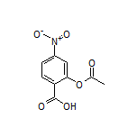 2-乙酰氧基-4-硝基苯甲酸