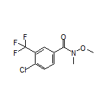 4-氯-N-甲氧基-N-甲基-3-(三氟甲基)苯甲酰胺