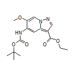 5-(Boc-氨基)-6-甲氧基吡唑并[1,5-a]吡啶-3-甲酸乙酯