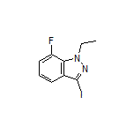 1-乙基-7-氟-3-碘-1H-吲唑