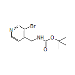1-(3-溴-4-吡啶基)-N-Boc-甲胺