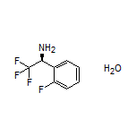 (S)-2,2,2-三氟-1-(2-氟苯基)乙胺盐酸盐