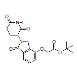 2-[[2-(2,6-二氧代-3-哌啶基)-1-氧代-4-异吲哚啉基]氧基]乙酸叔丁酯