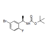 (R)-1-(5-溴-2-氟苯基)-N-Boc-乙胺