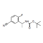 (R)-3-[1-(Boc-氨基)乙基]-4-氟苯腈