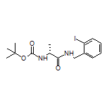 (R)-2-(Boc-氨基)-N-(2-碘苄基)丙酰胺
