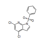 4,6-二氯-1-(苯基磺酰基)-7-氮杂吲哚