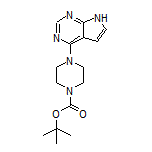 4-(4-Boc-1-哌嗪基)-7H-吡咯并[2,3-d]嘧啶
