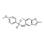 N-(2,6-二甲基-5-苯并呋喃基)-4-甲氧基苯磺酰胺
