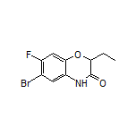 6-溴-2-乙基-7-氟-2H-苯并[b][1,4]噁嗪-3(4H)-酮
