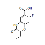 2-乙基-7-氟-3-氧代-3,4-二氢-2H-苯并[b][1,4]噁嗪-6-甲酸