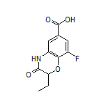 2-乙基-8-氟-3-氧代-3,4-二氢-2H-苯并[b][1,4]噁嗪-6-甲酸