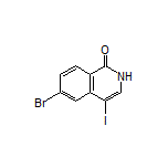 6-溴-4-碘异喹啉-1(2H)-酮