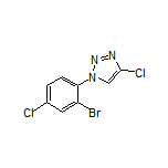 1-(2-溴-4-氯苯基)-4-氯-1H-1,2,3-三唑