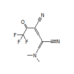 4-[(二甲氨基)亚甲基]-2-(2,2,2-三氟乙酰基)-2-戊烯二腈