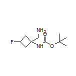 1-(氨甲基)-N-Boc-3-氟环丁胺