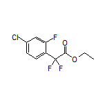 2-(4-氯-2-氟苯基)-2,2-二氟乙酸乙酯