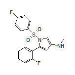 5-(2-氟苯基)-1-[(4-氟苯基)磺酰基]-N-甲基-1H-吡咯-3-胺