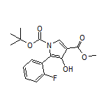 1-Boc-5-(2-氟苯基)-4-羟基-1H-吡咯-3-甲酸甲酯