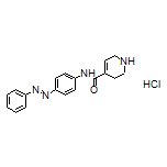 (E)-N-[4-(苯基二氮烯基)苯基]-1,2,3,6-四氢吡啶-4-甲酰胺盐酸盐