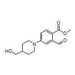 2-甲酰基-4-[4-(羟甲基)-1-哌啶基]苯甲酸甲酯