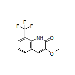 3-甲氧基-8-(三氟甲基)喹啉-2(1H)-酮