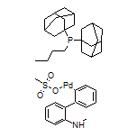 二(1-金刚烷基)(丁基)膦[2'-(甲氨基)-2-联苯基][(甲砜基)氧基]钯(II)