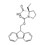 (S)-1-Fmoc-2-乙基吡咯烷-2-甲酸