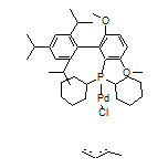 [(1,2,3-η)-2-丁烯-1-基]氯[二环己基[3,6-二甲氧基-2′,4′,6′-三(1-甲基乙基)[1,1′-联苯]-2-基]膦-κP]钯