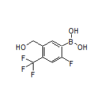 2-氟-5-(羟甲基)-4-(三氟甲基)苯硼酸